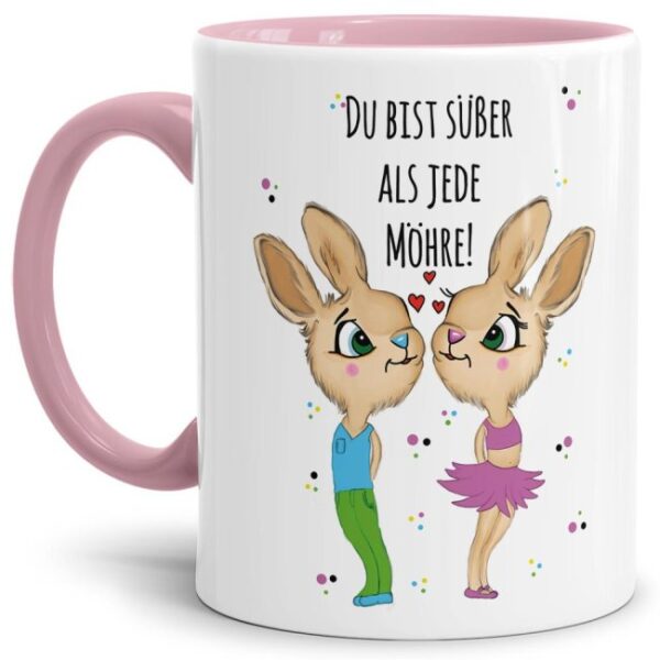 Unser süßer Kaffeebecher mit Hasenmotiv ist nicht nur zum Osterfest der Hingucker. Als nette Geschenkidee zu Ostern und zu jedem Anlass - auch als...