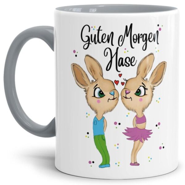 Unser liebevoll gestalteter Kaffeebecher Hasenliebe ist nicht nur zum Osterfest der Hingucker. Als nette Geschenkidee zu Ostern und zu jedem Anlass...