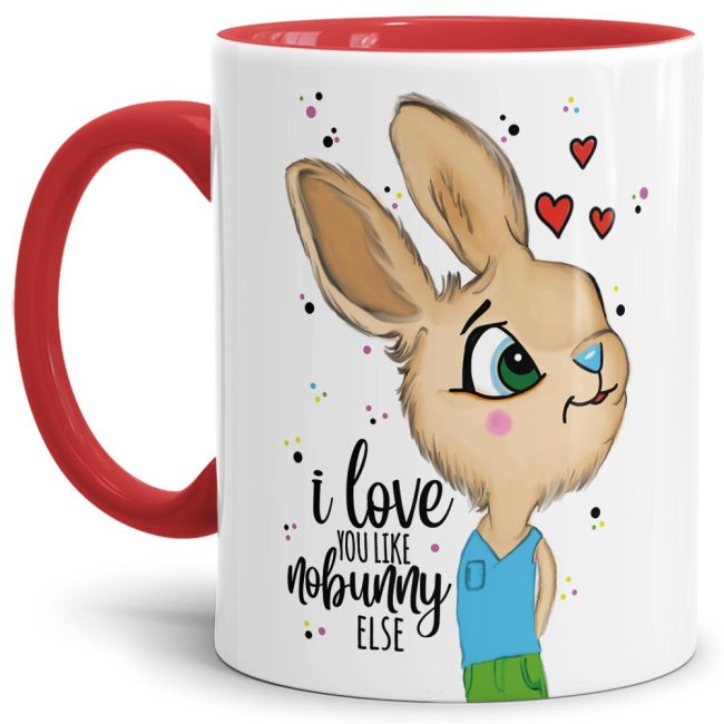 Unsere Hasen-Mann-Tasse mit lustigem Spruch ist nicht nur zum Osterfest der Hingucker. Als nette Geschenkidee zu Ostern und zu jedem Anlass - auch...