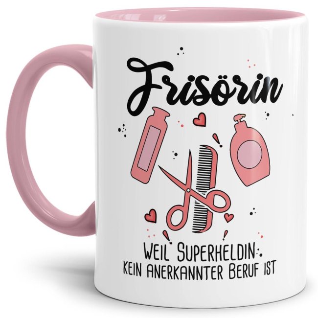 Kaffeebecher als Geschenk für die Lieblings-Frisörin. Unsere Berufe-Tassen mit lustigem Spruch sind immer eine tolle Geschenkidee. Eine...