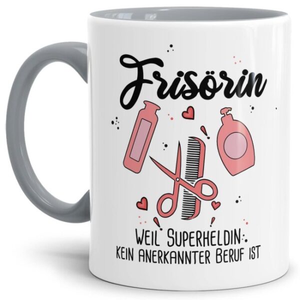 Kaffeebecher als Geschenk für die Lieblings-Frisörin. Unsere Berufe-Tassen mit lustigem Spruch sind immer eine tolle Geschenkidee. Eine...