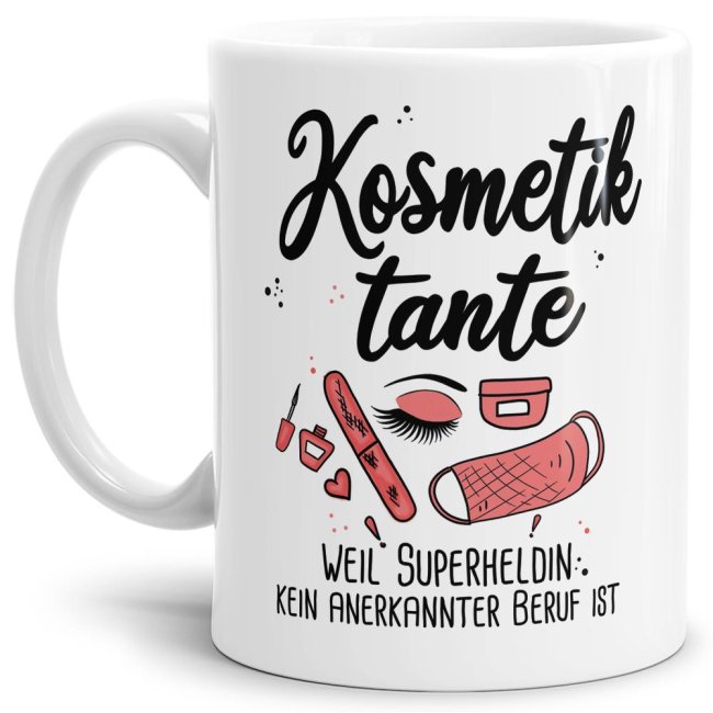 Kaffeebecher als Geschenk für die beste Kosmetikerin. Unsere Berufe-Tassen mit lustigem Spruch sind immer eine tolle Geschenkidee. Eine...