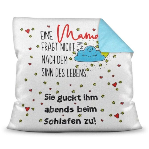 Liebevoll gestaltetes Spruchkissen für Mama und für Kinder. Ideal geeignet als Geschenk von Mama für Sohn oder Tochter oder als Geschenk-Idee für...