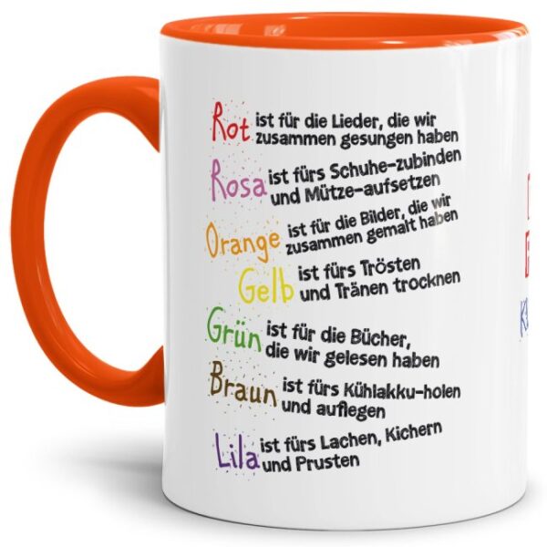 Tschüss Kindergartenzeit - Hallo Schule! Unsere liebevoll gestalteten Tassen sind eine tolle Geschenk-Idee für die Lieblings-Erzieherin