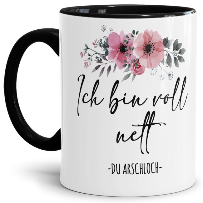 Lustige Tasse mit frechem Spruch für alle Menschen mit Humor - Witziges Geschenk zum Geburtstag oder einfach nur so als Mitbringsel zwischendurch...