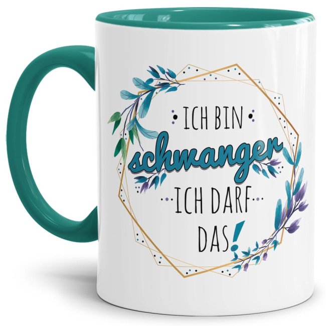 Ich bin schwanger! Und auf so viele Sachen soll ich verzichten! Wir finden das doof und haben süße Tassen designt