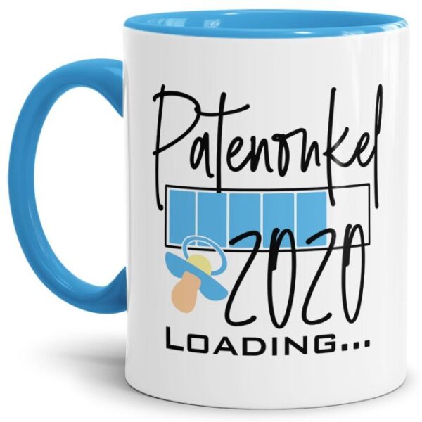 Ich bin schwanger! Du bekommst Nachwuchs und suchst ein witziges Geschenk für den zukünftigen Patenonkel? Dann ist unsere süße Loading-Tasse genau...