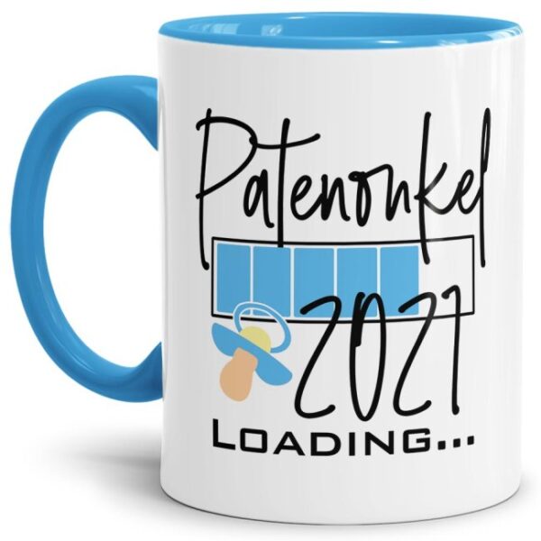 Ich bin schwanger! Du bekommst Nachwuchs und suchst ein witziges Geschenk für den zukünftigen Patenonkel? Dann ist unsere süße Loading-Tasse genau...