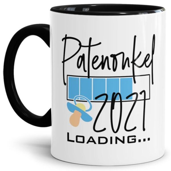 Ich bin schwanger! Du bekommst Nachwuchs und suchst ein witziges Geschenk für den zukünftigen Patenonkel? Dann ist unsere süße Loading-Tasse genau...