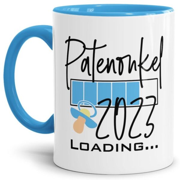 Ich bin schwanger! Du bekommst Nachwuchs und suchst ein witziges Geschenk für den zukünftigen Patenonkel? Dann ist unsere süße Loading-Tasse genau...