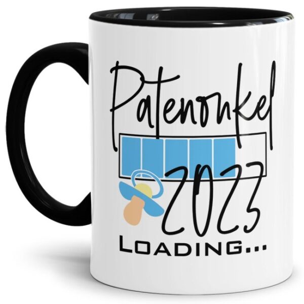 Ich bin schwanger! Du bekommst Nachwuchs und suchst ein witziges Geschenk für den zukünftigen Patenonkel? Dann ist unsere süße Loading-Tasse genau...