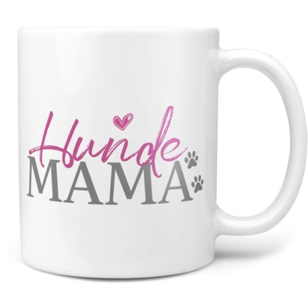 Liebevoll gestaltete Keramik-Tasse mit lustigem Hunde-Spruch - für Hundemama - Diese neue Lieblingstasse ist das perfekte Geschenk für...