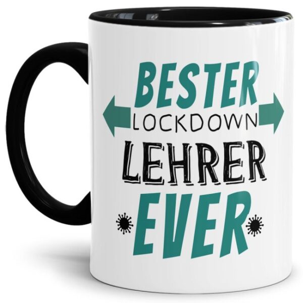 Bedruckte Kaffeetasse als Aufmerksamkeit zum Danke sagen für den besten Lehrer