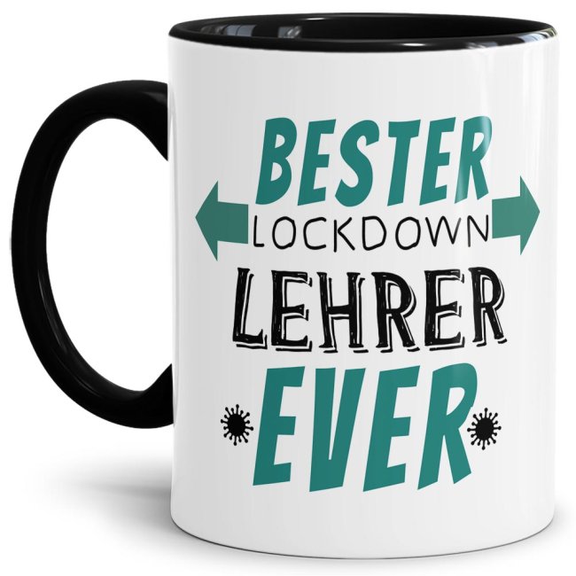 Bedruckte Kaffeetasse als Aufmerksamkeit zum Danke sagen für den besten Lehrer