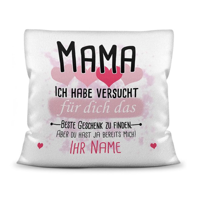 Du suchst das beste Geschenk für Mama? Dann ist dieses personalisierte Namenskissen genau richtig. Ergänze das Kissen mit dem Namen des Kindes und...