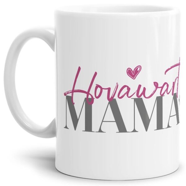 Liebevoll gestaltete Keramik-Tasse mit Hunderassen für Hundemamas -Hovawart - Diese neue Lieblingstasse ist das perfekte Geschenk für Hundebesitzer...