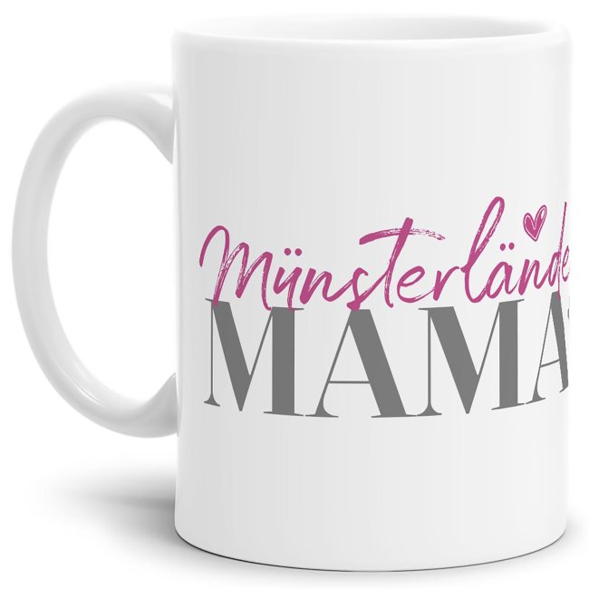 Liebevoll gestaltete Keramik-Tasse mit Hunderassen für Hundemamas -Münsterländer - Diese neue Lieblingstasse ist das perfekte Geschenk für...