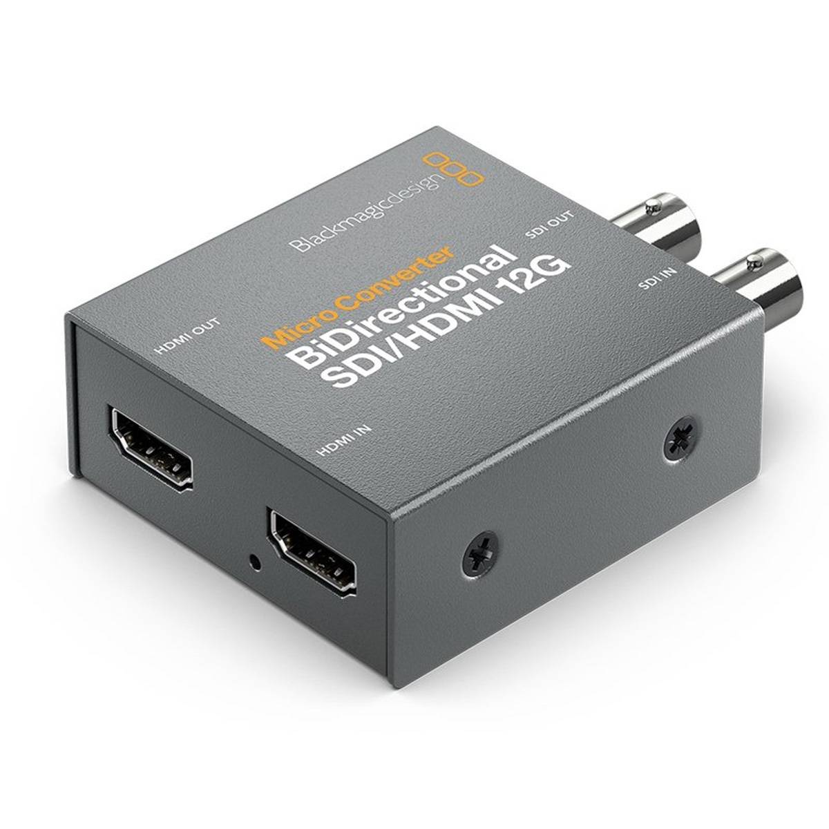 Der Micro Converter BiDirectional SDI/HDMI 12G von Blackmagic Design konvertiert gleichzeitig SDI zu HDMI und HDMI zu SDI in allen SD-