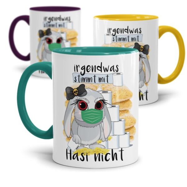 Hasen-Becher aus hochwertiger Keramik mit einem Hauch Sarkasmus liebevoll gestaltet für alle