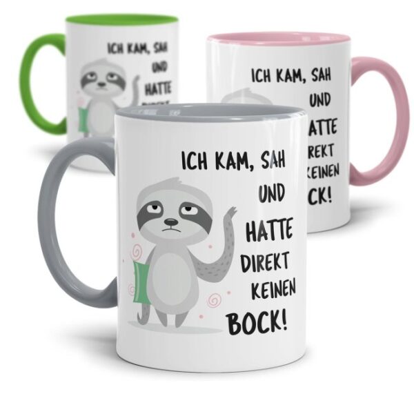 Wenn der Alltag mal wieder gnadenlos zuschlägt und man einfach mal keinen Bock hat - dann genießt man am besten erstmal einen Kaffee aus dieser...