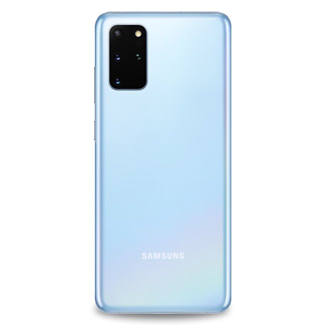 Beim Samsung Galaxy S20 Plus dominiert weiterhin Glas auf Front und Rückseite. Die Kameras sitzen jetzt neben- und übereinander etwas erhöht. Der...