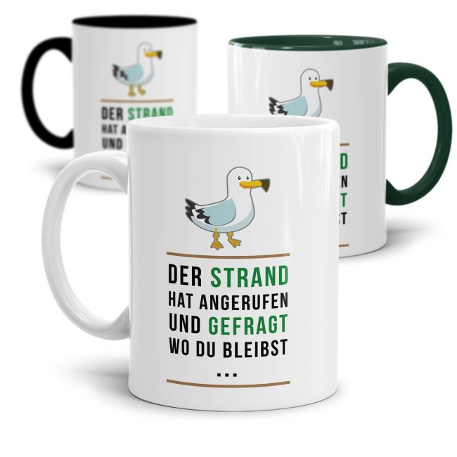 Lustige Tasse für Rentner als Geschenkidee zur Pensionierung - mit dieser witzigen Keramik Tasse - Mein einziger Chef ist jetzt meine Frau - macht...