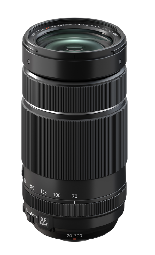 FUJINON XF70-300mmF4-5.6 R LM OIS WR – kompaktes Tele-Zoom-Objektiv Das FUJINON XF70-300mmF4-5.6 R LM OIS WR ist ein kompaktes und leichtes Tele-Zoom-Objektiv für spiegellose