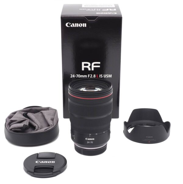 Dieses Canon RF 24-70mm 2.8 L IS USM stammt aus einer Kundenretoure. Unbenutzt