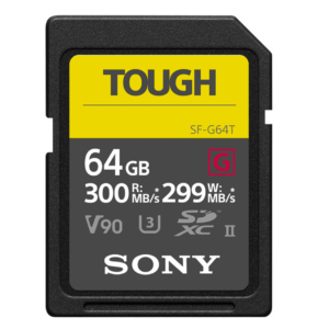 64 GB Pro TOUGH UHS-II SDHC/SDXC Karte