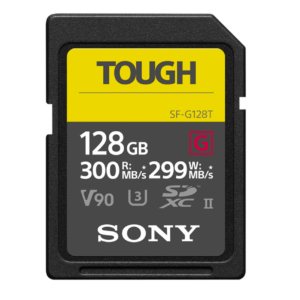 128 GB Pro TOUGH UHS-II SDHC/SDXC Karte