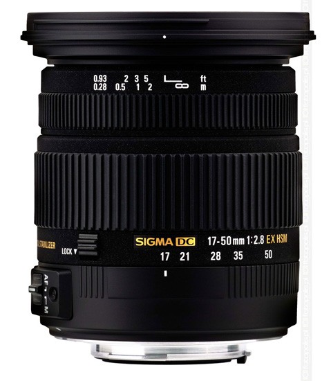 Dieses Sigma 17-50mm 2.8 Objektiv befindet sich technisch und optisch im fantastischen Zustand