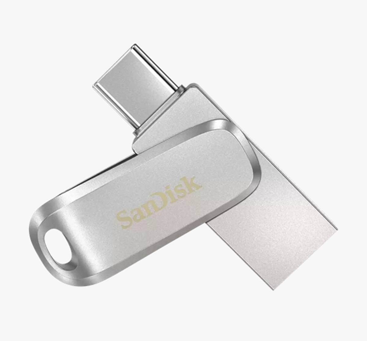 Suchen Sie nach einem Speicher für USB Type-C™- und Type-A-Geräte? Mit dem SanDisk Ultra® Dual Drive Luxe mit Ganzmetallgehäuse können Sie Dateien mühelos zwischen Smartphone