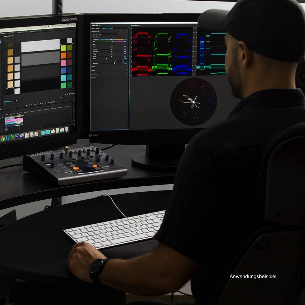 Wenn Sie die ColorChecker Video XL-Farbkarte in Ihre Produktion integrieren