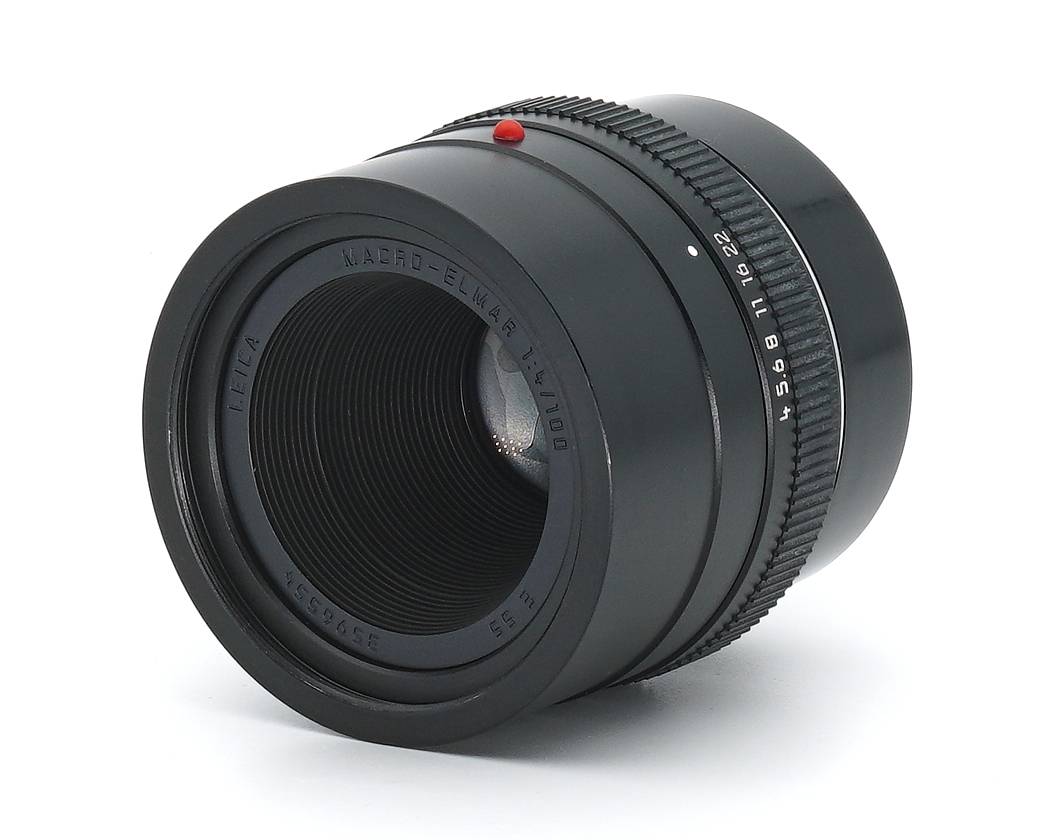 Leica 100mm Objektiv für das BR2 Balgengerät. Technisch komplett geprüft. Äußerlich in einem sehr guten Zustand mit nur minimalen Nutzspuren an der Gummierung. Praktisch wie