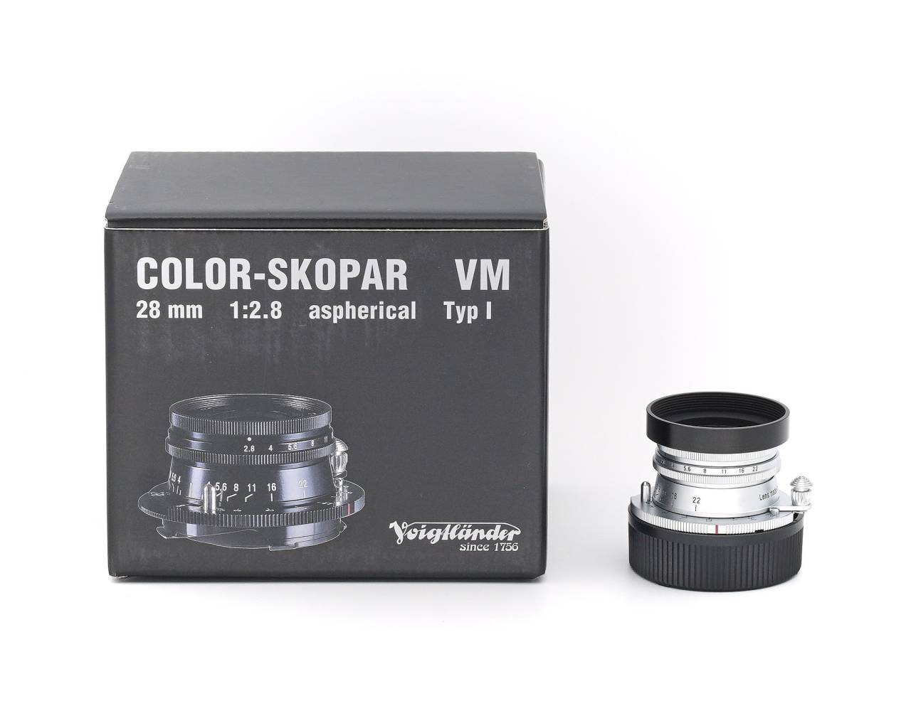 Einzelstück zum Sonderpreis Dieses Voigtländer Color-Skopar 28mm Objektiv stand lediglich in unserer Ausstellungsvitrine im Showroom. Die Optik weist keinerlei Nutzspuren auf