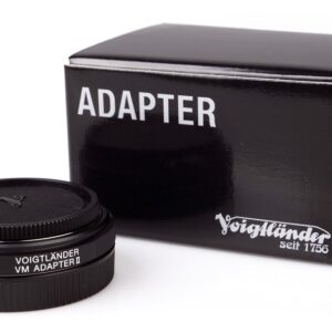 ORIGINAL VOIGTLÄNDER VERSION II Adapter für Sony 7 Vollformat. Der vielleicht beste Adapter des Marktes um hochwertige Leica M-Objektive an Sony 7 Gehäusen zu nutzen.