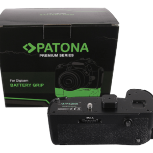 PATONA Premium Batteriegriff für Panasonic G9 DMW-BGGH9RC für 1 x DMW-BLF19 Akku inkl. Fernbedienung Der PATONA Premium Batteriegriff Panasonic DMW-BGGH9RC für Panasonic