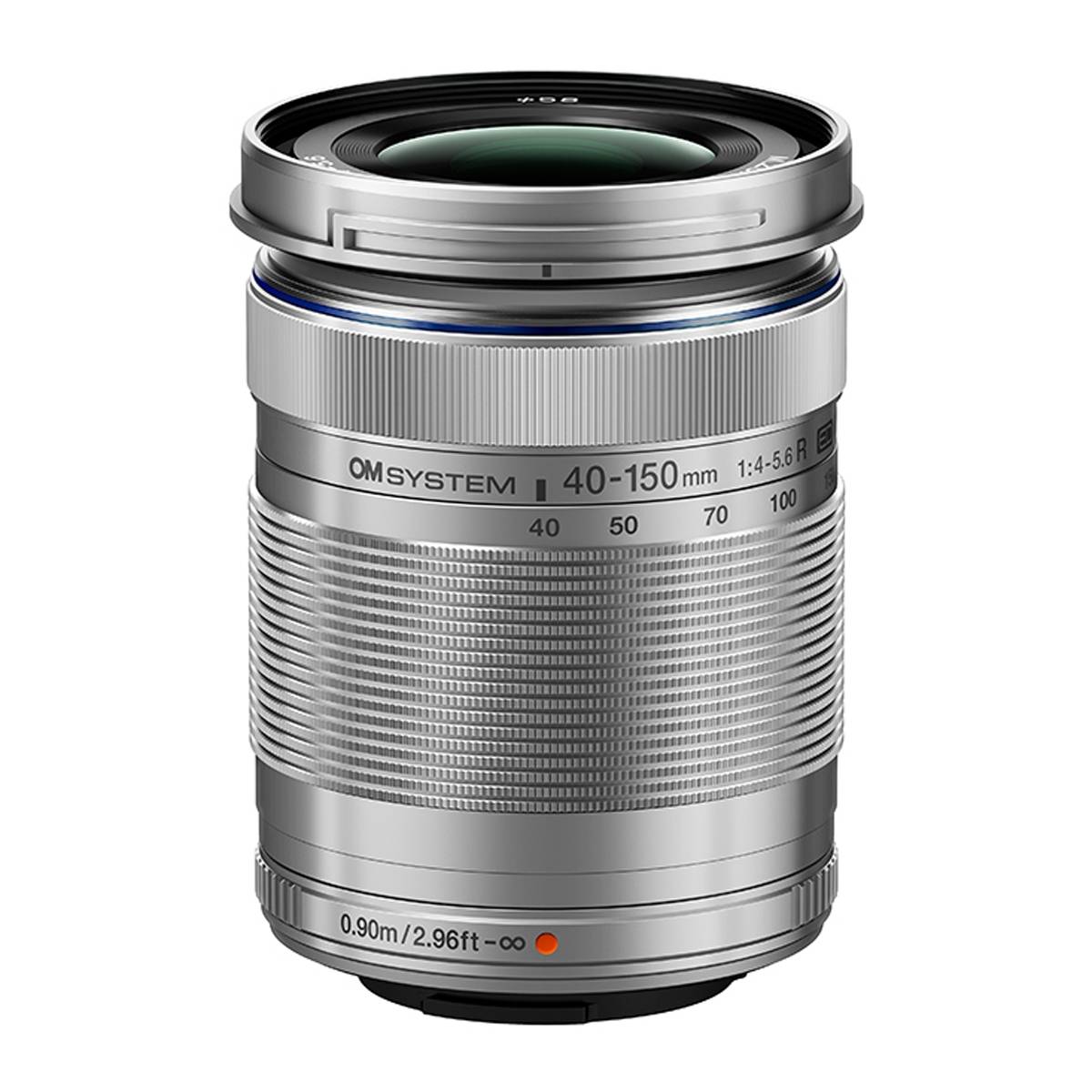 Die Generation des M.ZUIKO DIGITAL ED 40-150mm F4.0-5.6 R (35mm äquivalente Brennweite: 80-300mm) bietet ein optimiertes Design in einem eleganten silbernen Gehäuse. Es ist