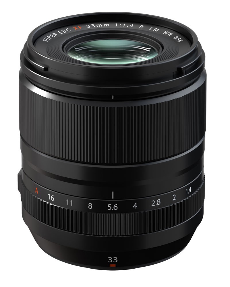 FUJINON XF33mmF1.4 R LM WR Standardobjektiv Standardobjektiv der neuen Generation: Das FUJINON XF33mmF1.4 R LM WR mit hoher Auflösung und schnellem Autofokus Mit dem FUJINON