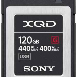 XQD Speicherkarte der G-Serie mit 120GB und einer Übertragungsgeschwindigkeit von 440MB/s