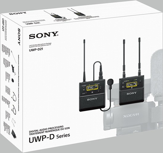 Digitale Audioverarbeitung für hohe Tonqualität Mit dem drahtlosen Lavalier-Mikrofonsystem UWP-D21 von Sony erhalten Sie eine kompromisslose Audioqualität. Es ist zur