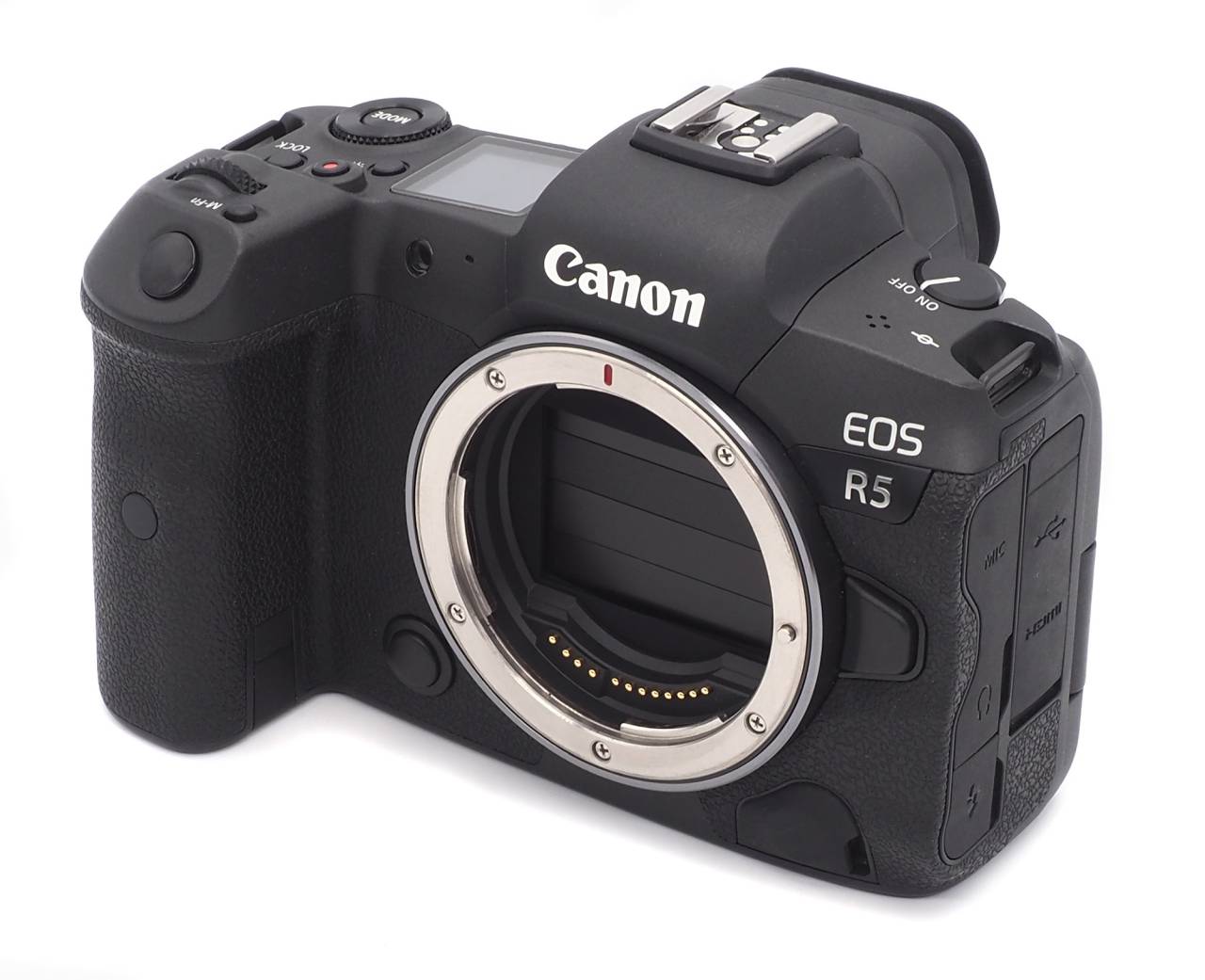 Dieses Canon EOS R5 Gehäuse befindet sich technisch und optisch im perfekten Zustand. Sehr gepflegt