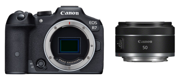 Canon EOS R7 + RF 50mm 1.8 STM Die EOS R7 ist ideal