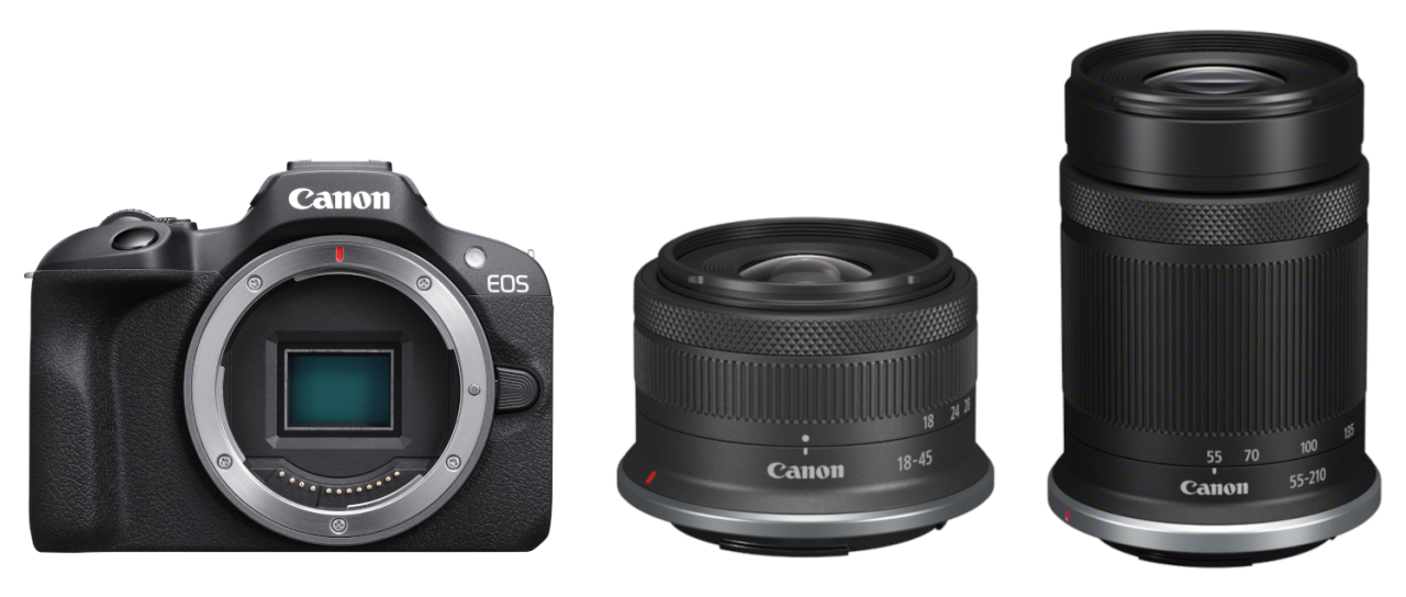 Canon EOS R100: Starke Funktionen im kompakten Design. Ob Fotos oder Videos – mit der EOS R100 wird man seinen Erinnerungen gerecht. Der große 24