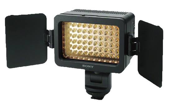 Sony HVL-LE1 - LED-Videoleuchte für Handycam oder SLT-/DSLR-Kamera Eindrucksvolle Lichteffekte