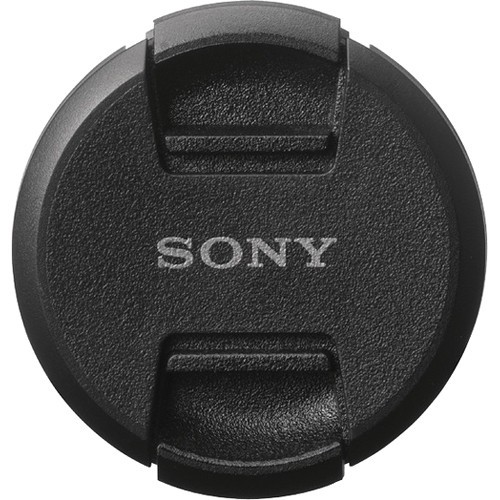 Hochwertige schwarze Objektivkappe. Passend für: Sony E PZ 16-50 mm Zoomobjektiv (SELP1650)