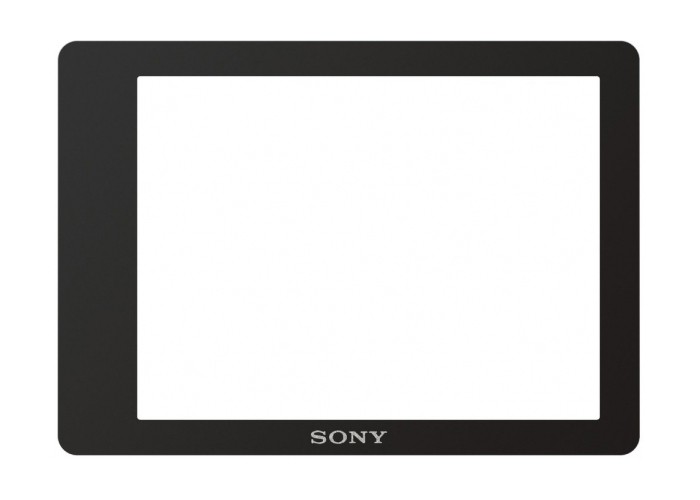 Sony PCK-LM17 Display-Schutzabdeckung Formstabile LCD-Schutzfolie exklusiv für die Sony A6000