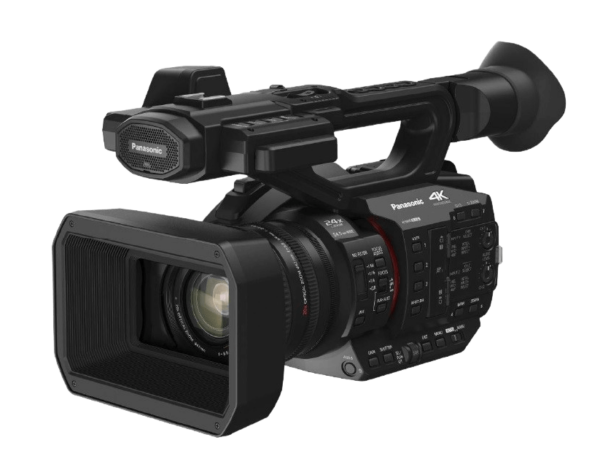 Panasonic HC-X20E 4K Profi-Camcorder Der Panasonic HC-X20 4K Profi-Camcorder bietet als kompakter 4K 50p/60p Camcorder hohe Mobilität und eine Ausstattung