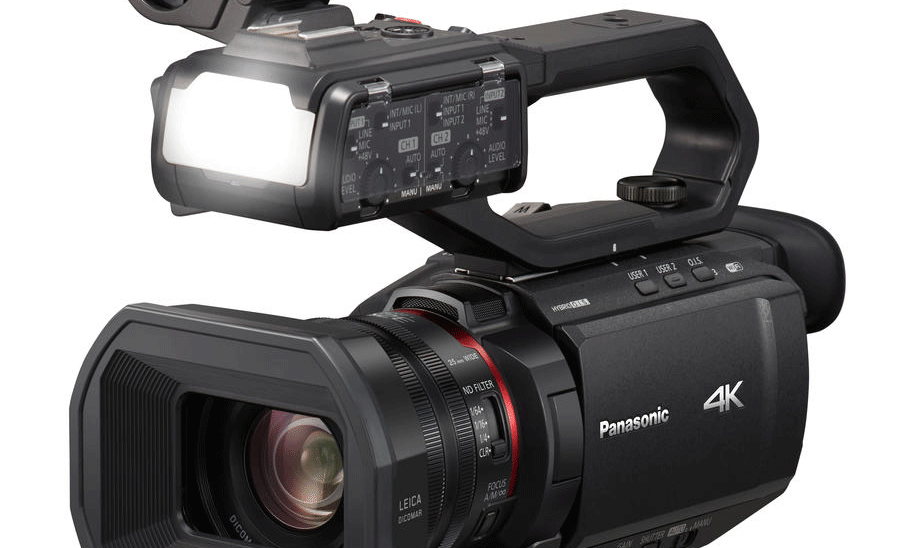 4K Profi-Camcorder Der X2000 bietet die Mobilität und Portabilität