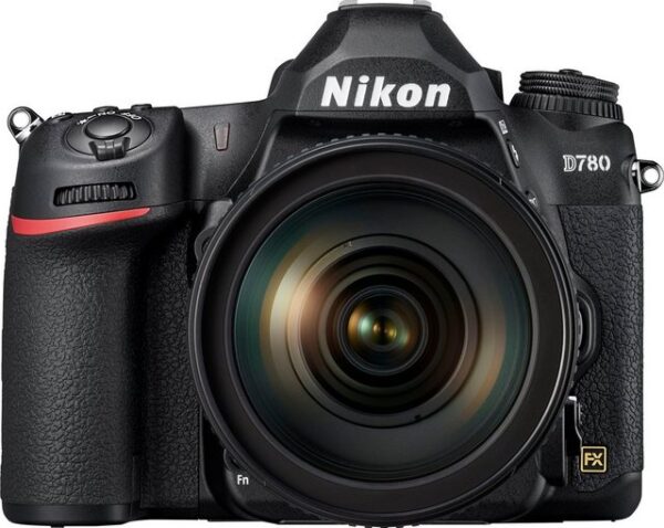 Nikon D780 KIT AF-S 24-120MM 1:4G ED VR Spiegelreflexkamera (NIKKOR 24–120 mm 1:4G ED VR, 24,5 MP, Bluetooth, WLAN (Wi-Fi)